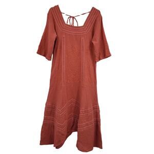 Frock and Frill embroidered long dress size 8